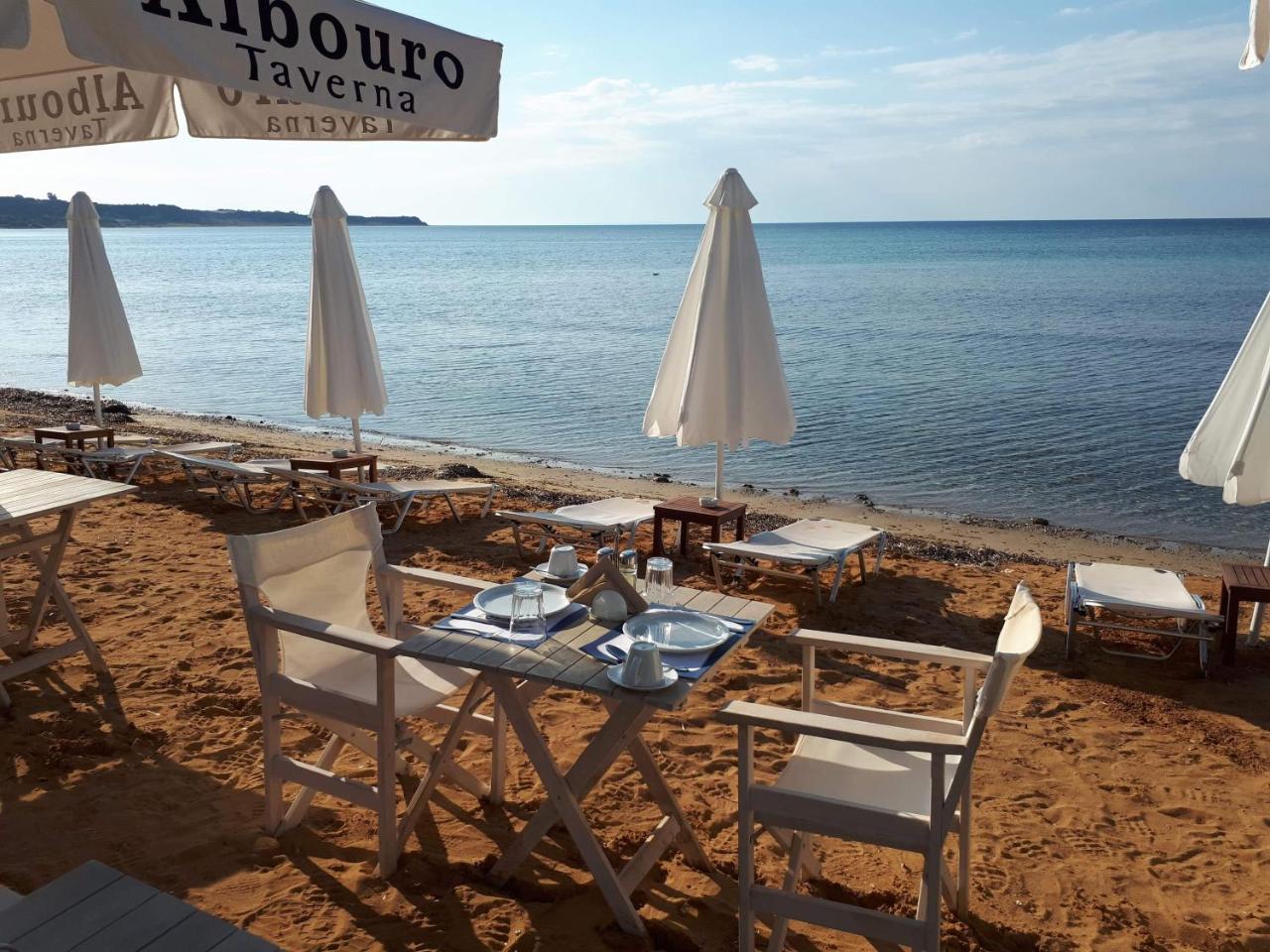 Albouro Seafront Apartments Кателиос Екстериор снимка